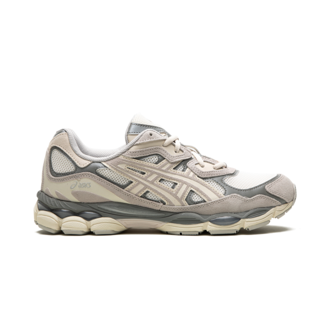 Asics Gel Nyc cream/oyster Grey LAST PAIR READY FOR DELIVERY