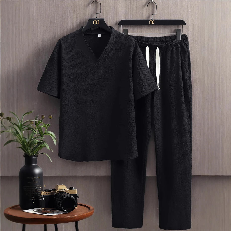 Santorini Linen Co-ord Set