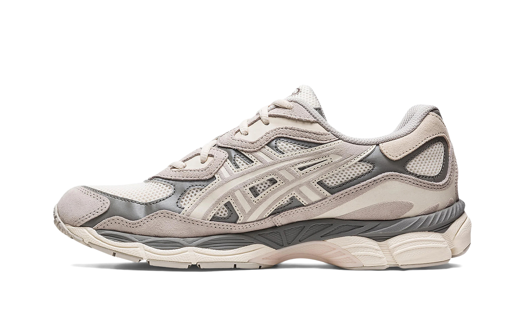 Asics Gel Nyc cream/oyster Grey LAST PAIR READY FOR DELIVERY