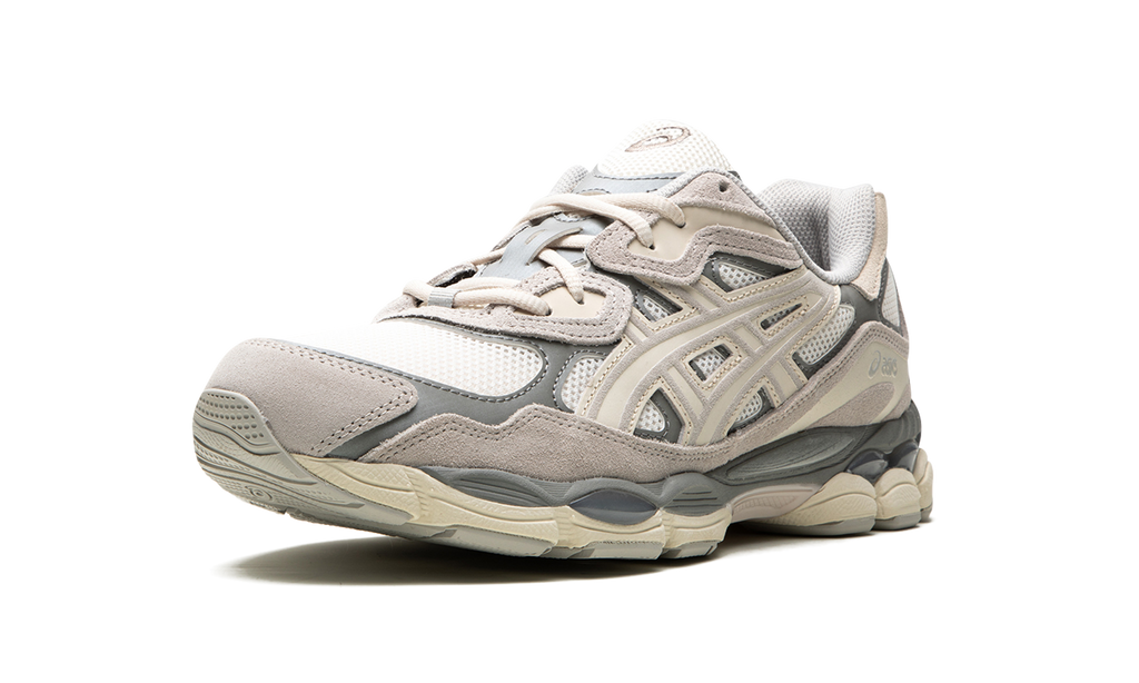 Asics Gel Nyc cream/oyster Grey LAST PAIR READY FOR DELIVERY