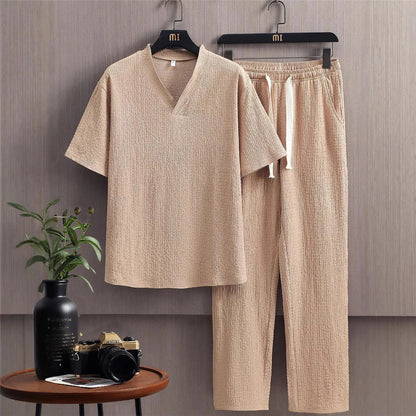 Santorini Linen Co-ord Set